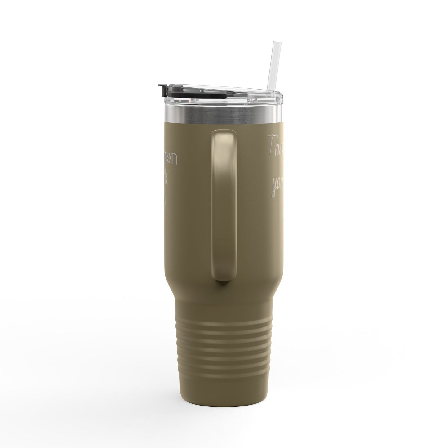 Insulated Travel Mug, 40oz for tea drinkers