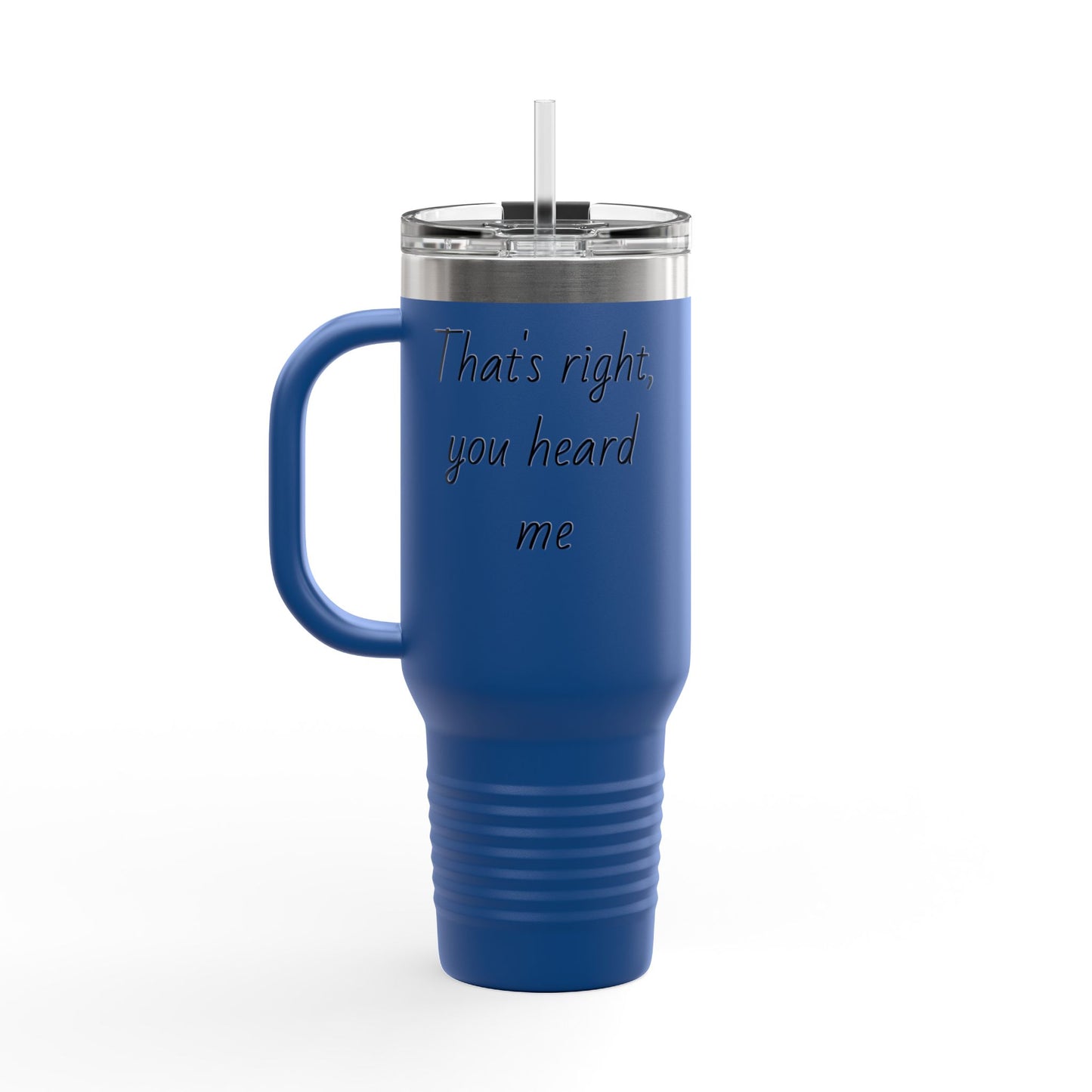 Insulated Travel Mug, 40oz for tea drinkers