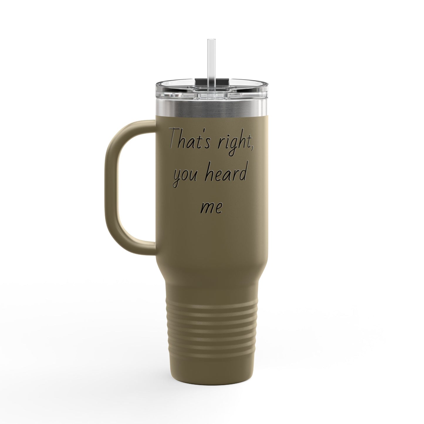 Insulated Travel Mug, 40oz for tea drinkers