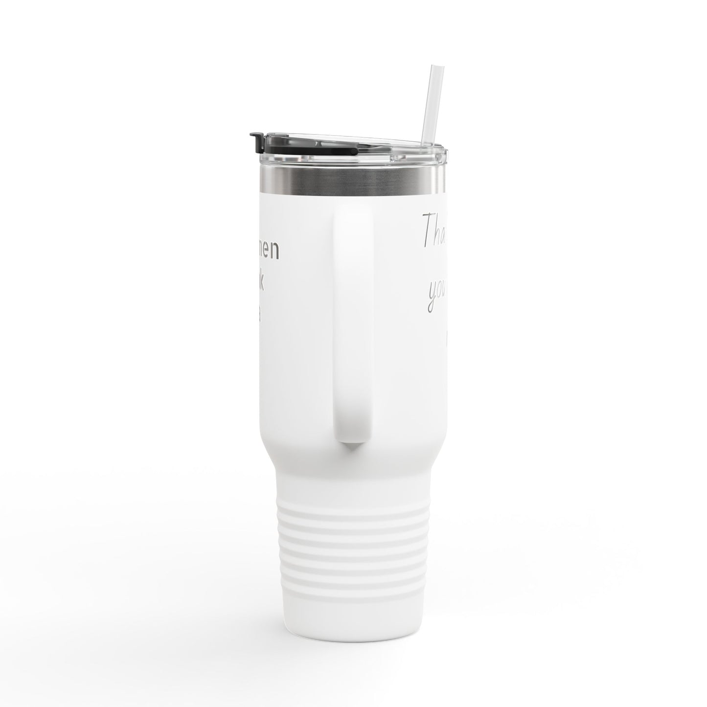 Insulated Travel Mug, 40oz for tea drinkers
