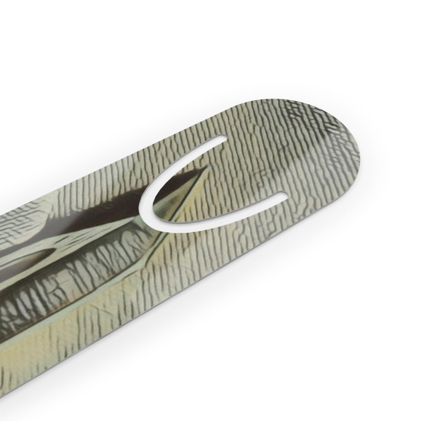 Bookmark for mystery readers