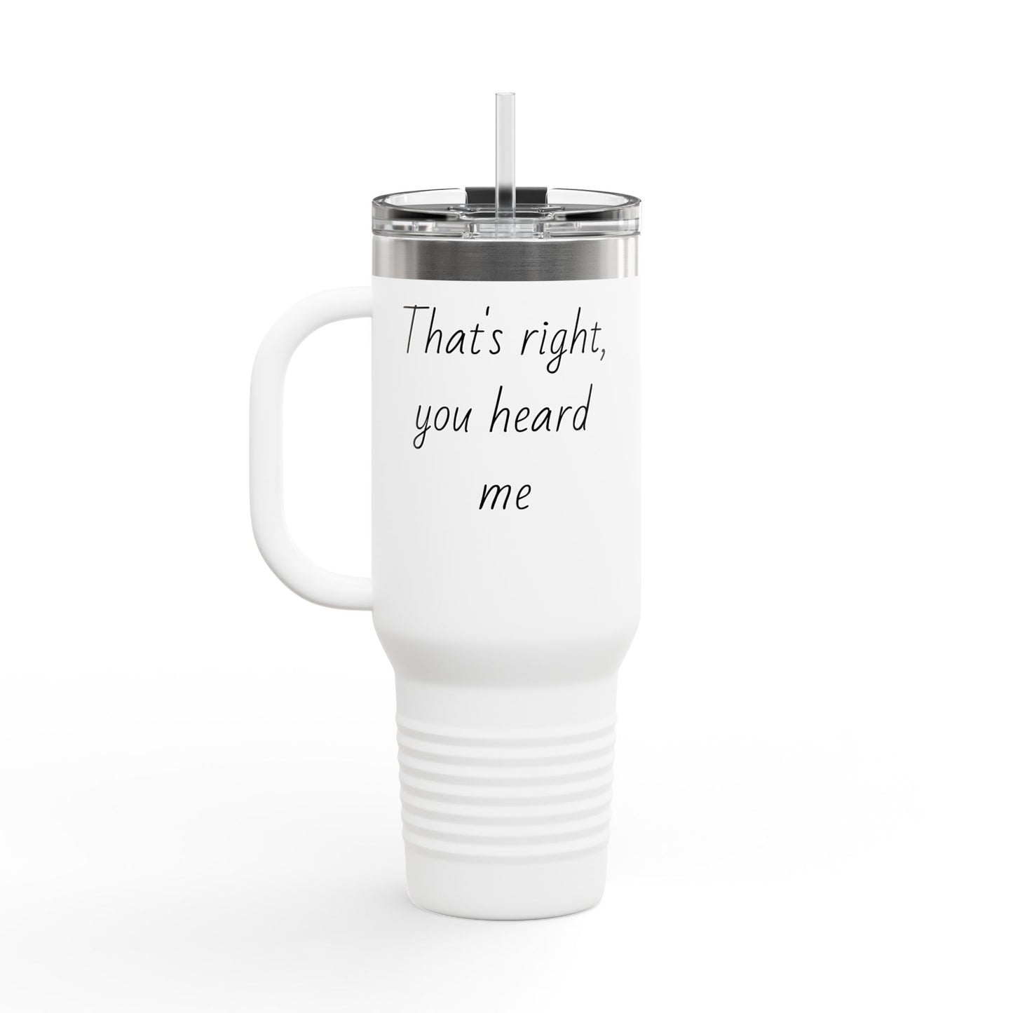 Insulated Travel Mug, 40oz for tea drinkers
