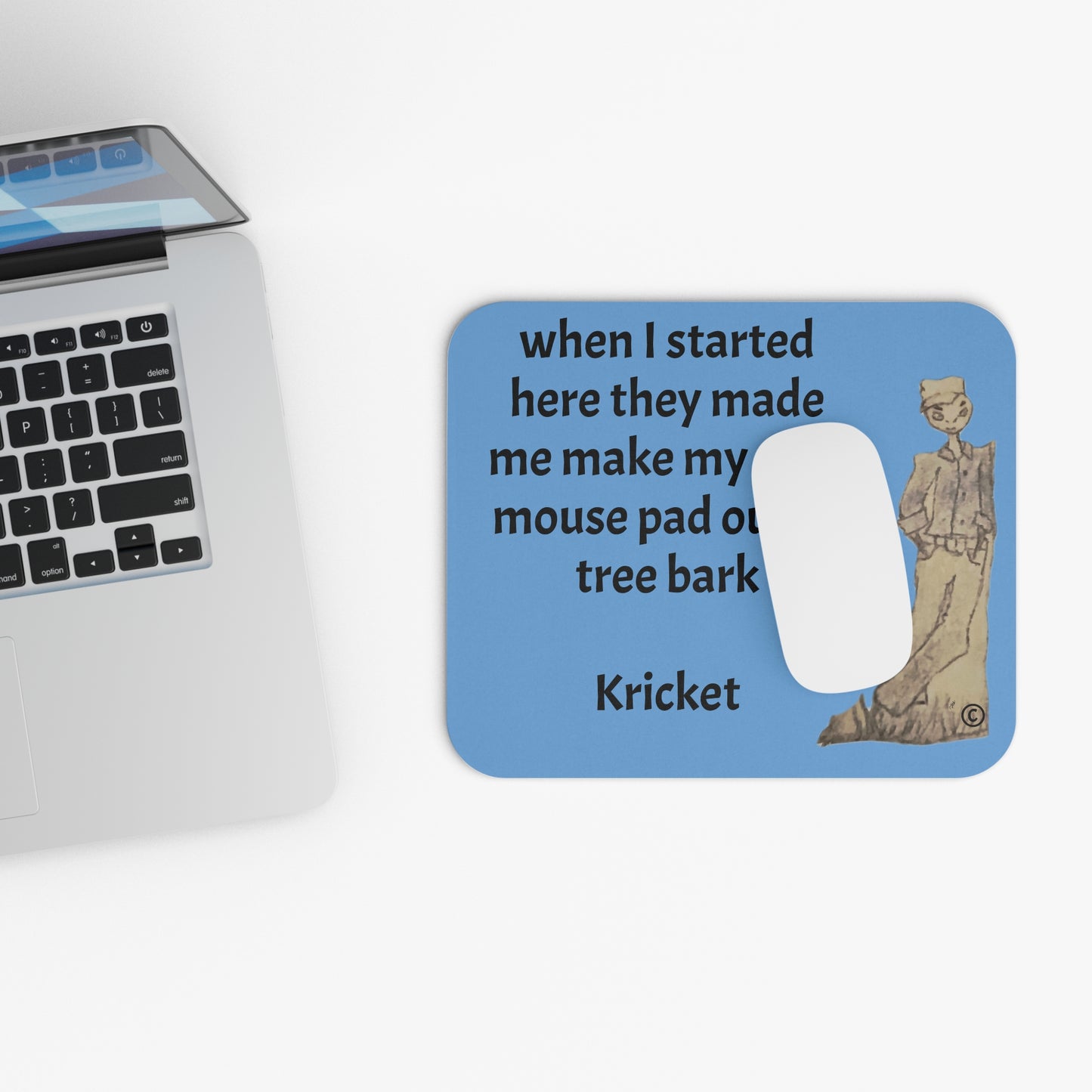 old school mouse pad