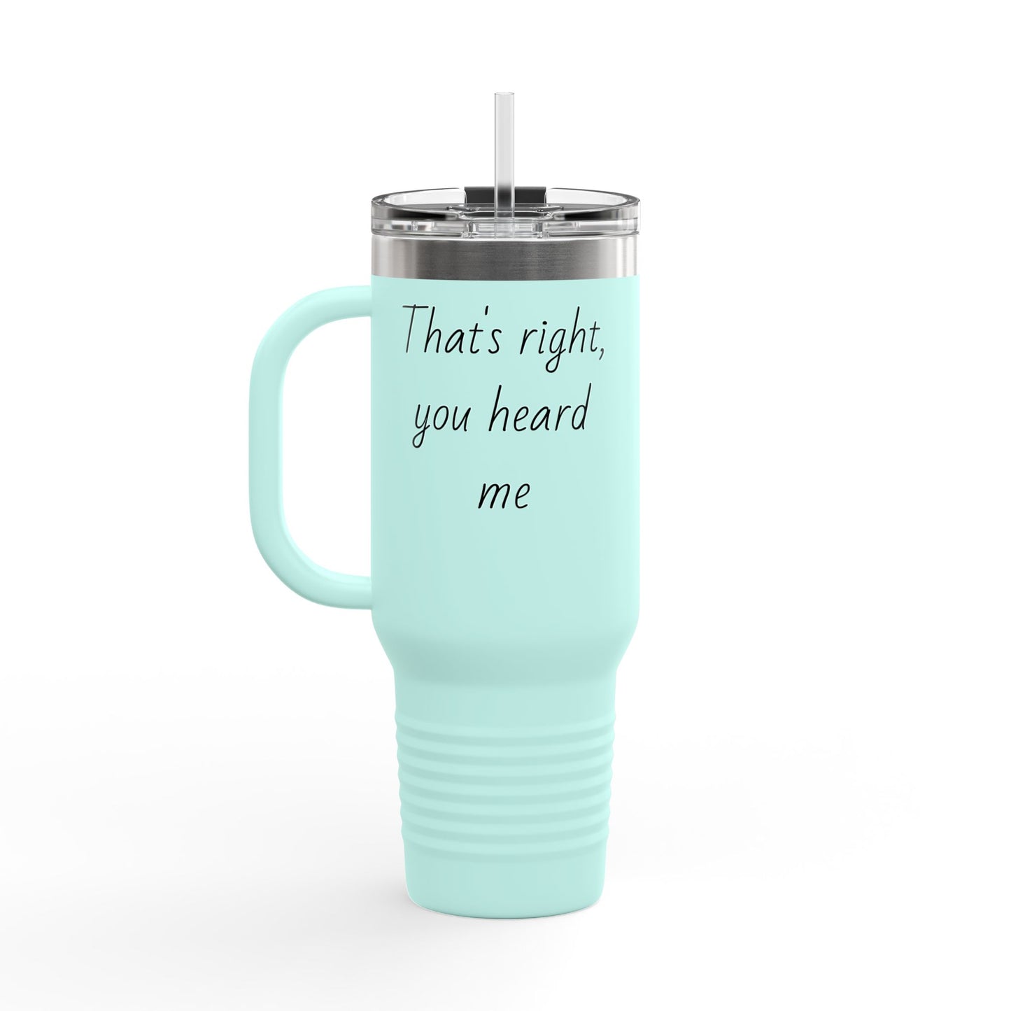 Insulated Travel Mug, 40oz for tea drinkers