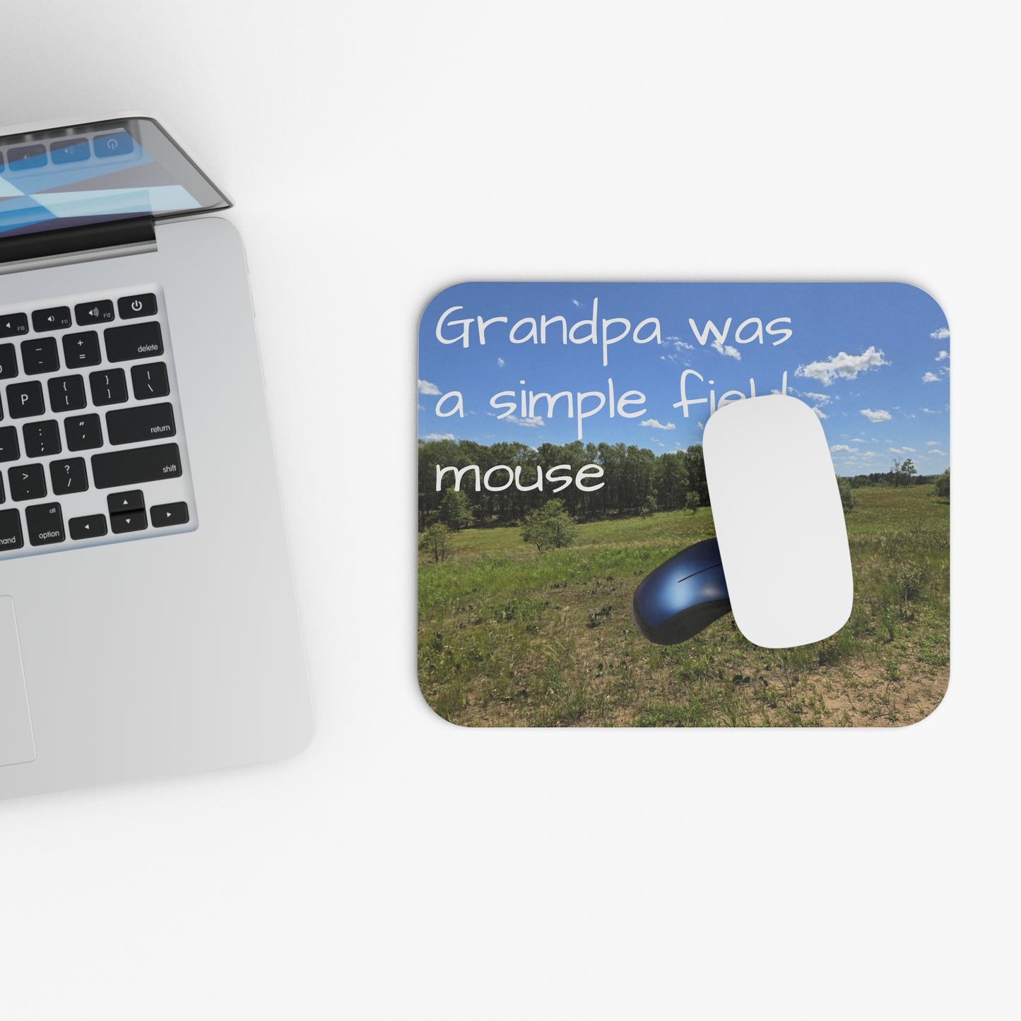 Mouse Pad (Rectangle) humorous family tree