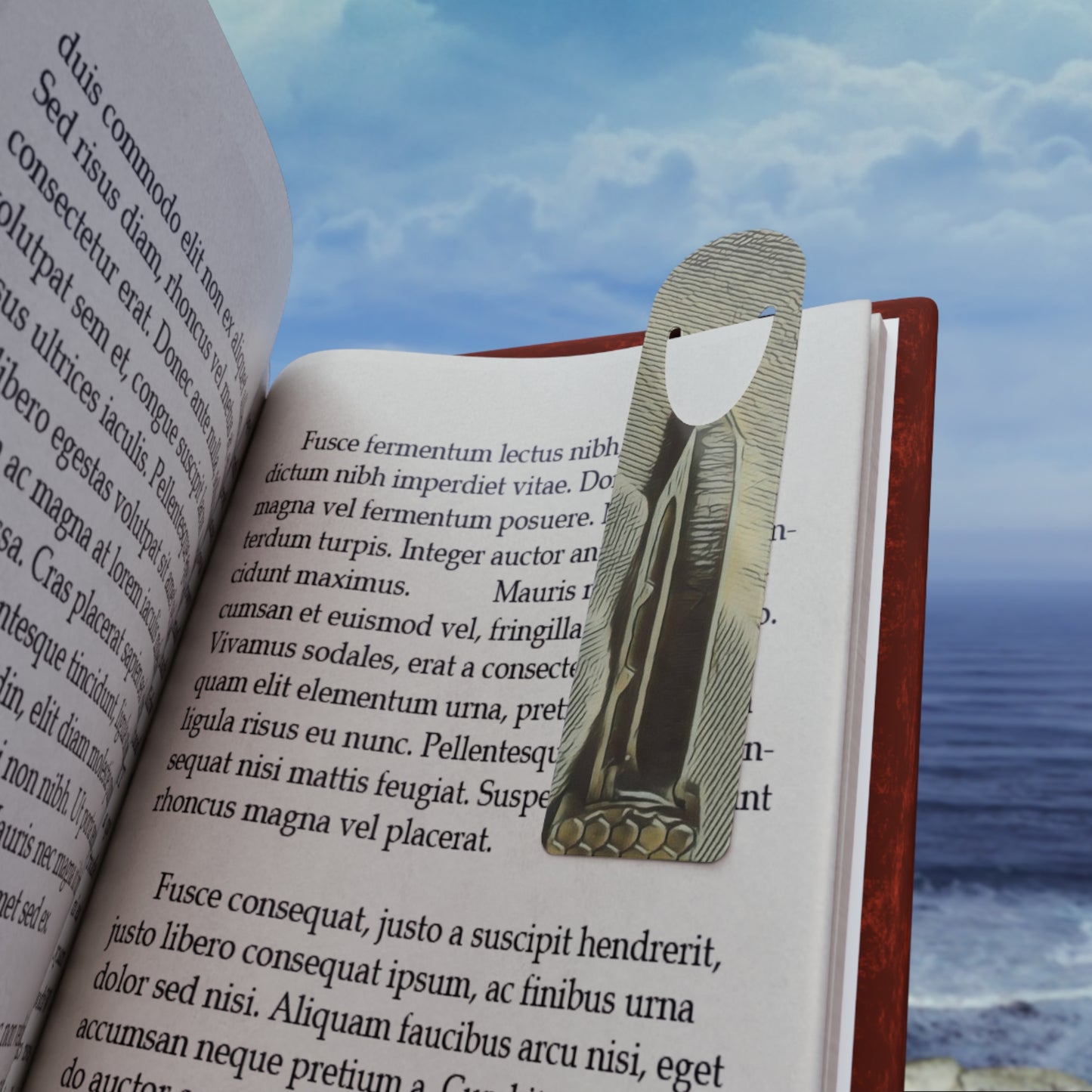 Bookmark for mystery readers