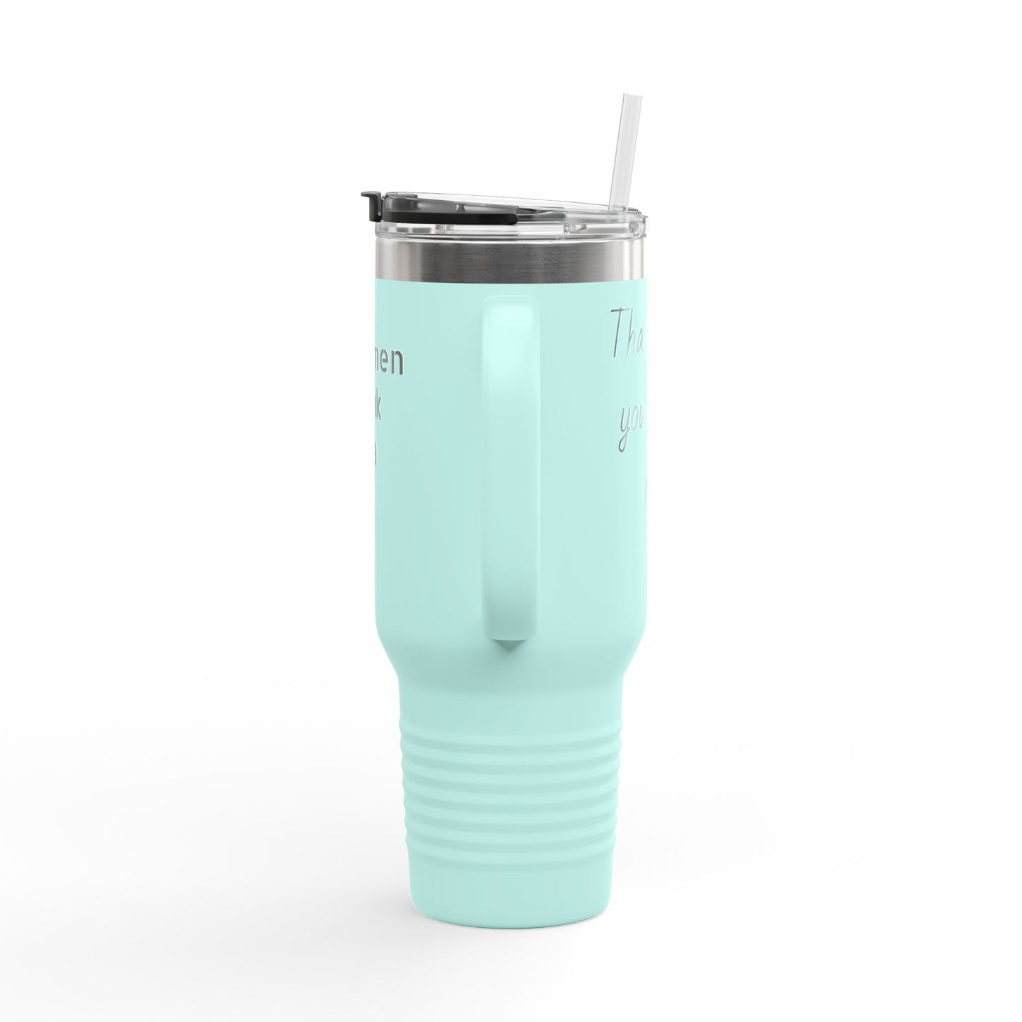 Insulated Travel Mug, 40oz for tea drinkers