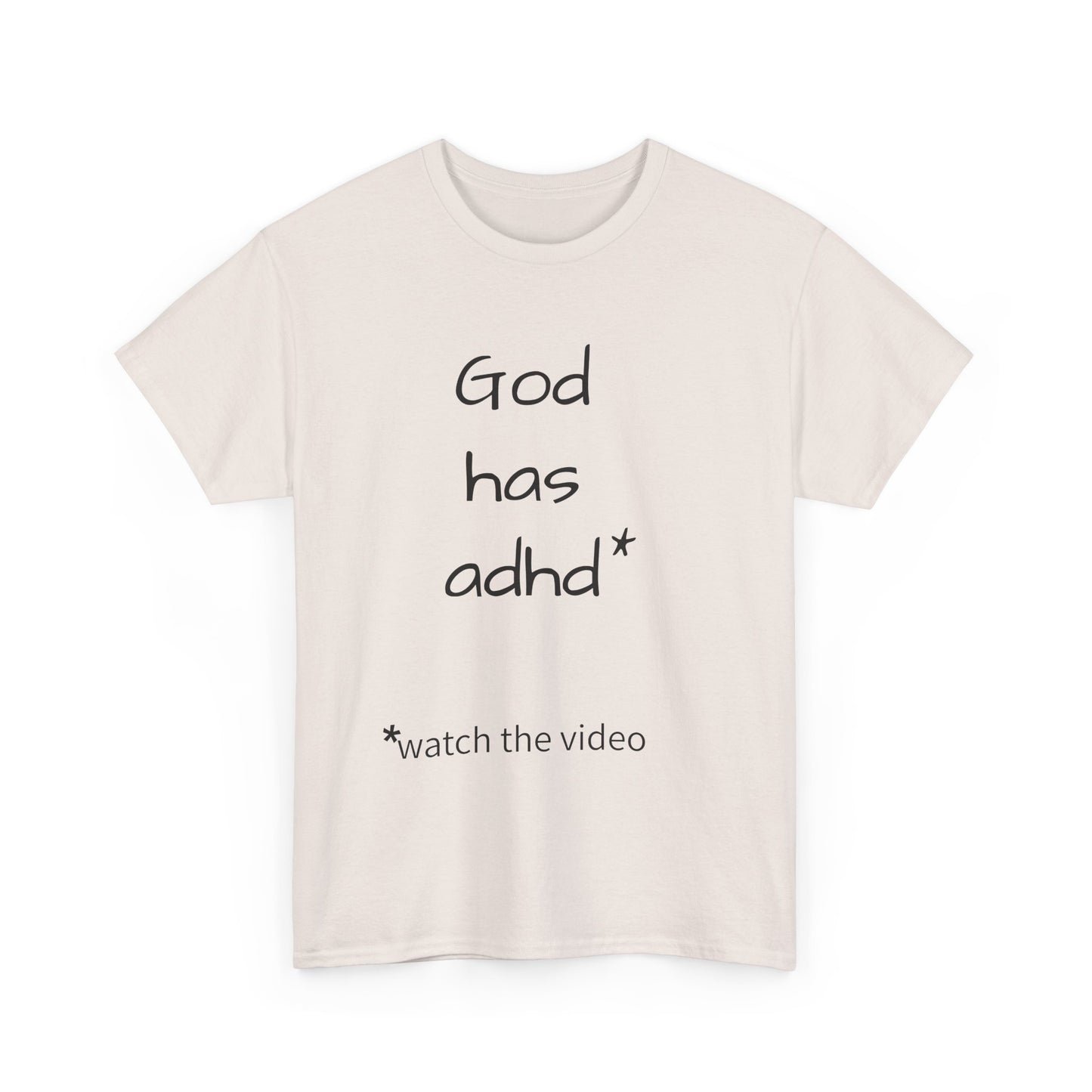 Copy of t shirt adhd to make you think