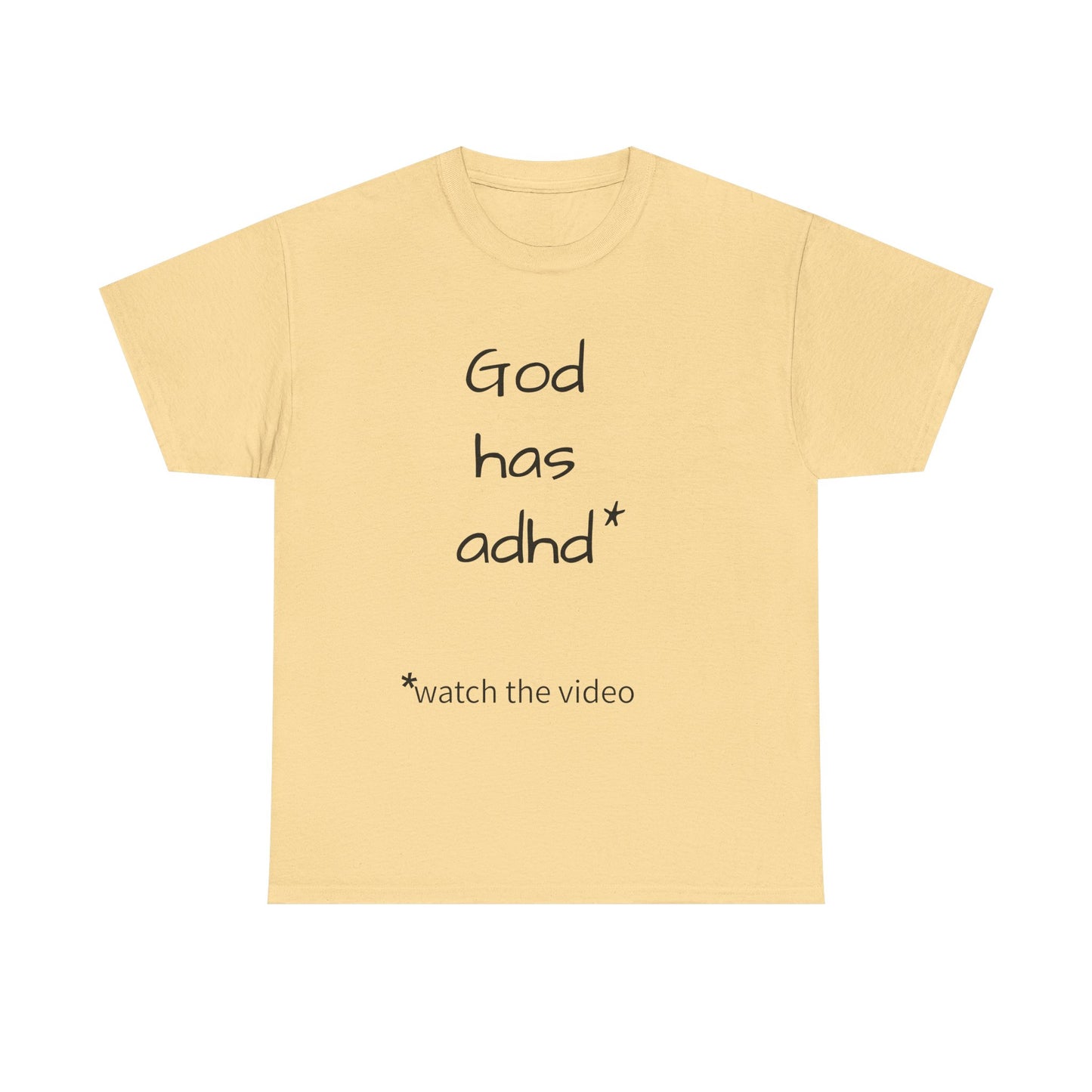 t shirt adhd to make you think