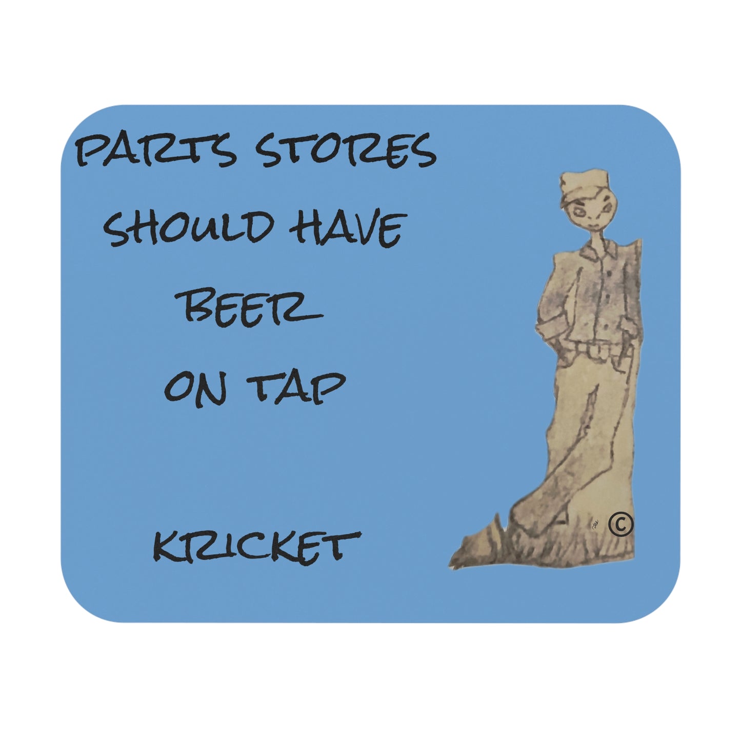 Mouse Pad for parts stores