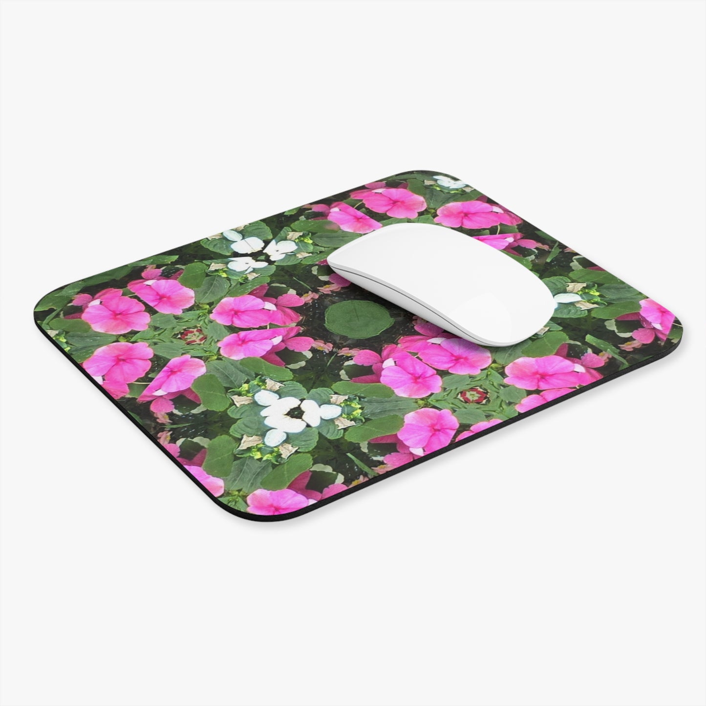 Mouse Pad Kaleidoscope Flowers