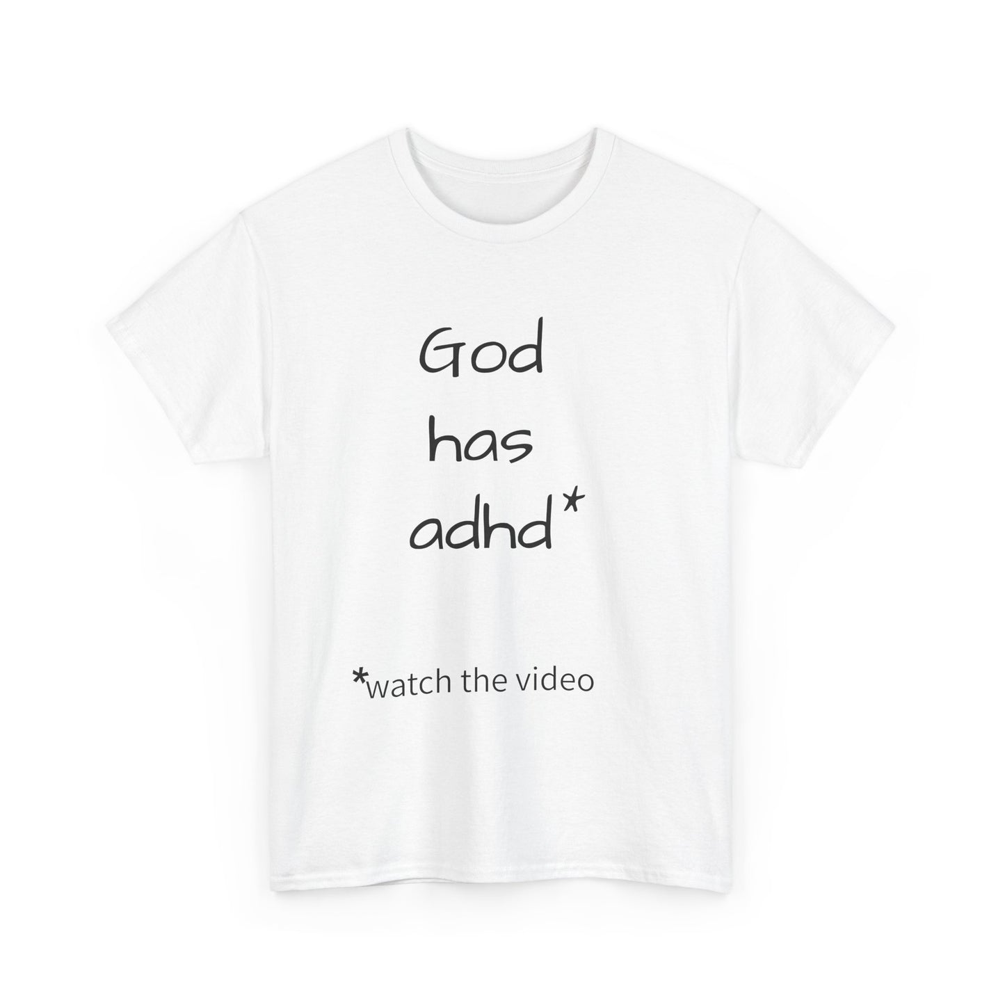 Copy of t shirt adhd to make you think