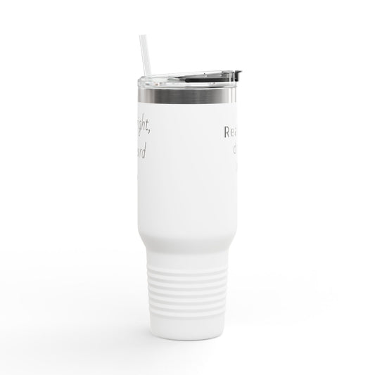 Insulated Travel Mug, 40oz for tea drinkers