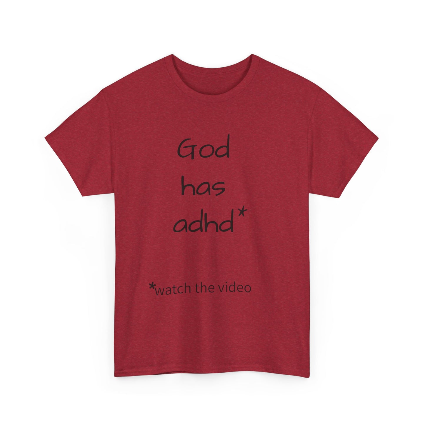 t shirt adhd to make you think