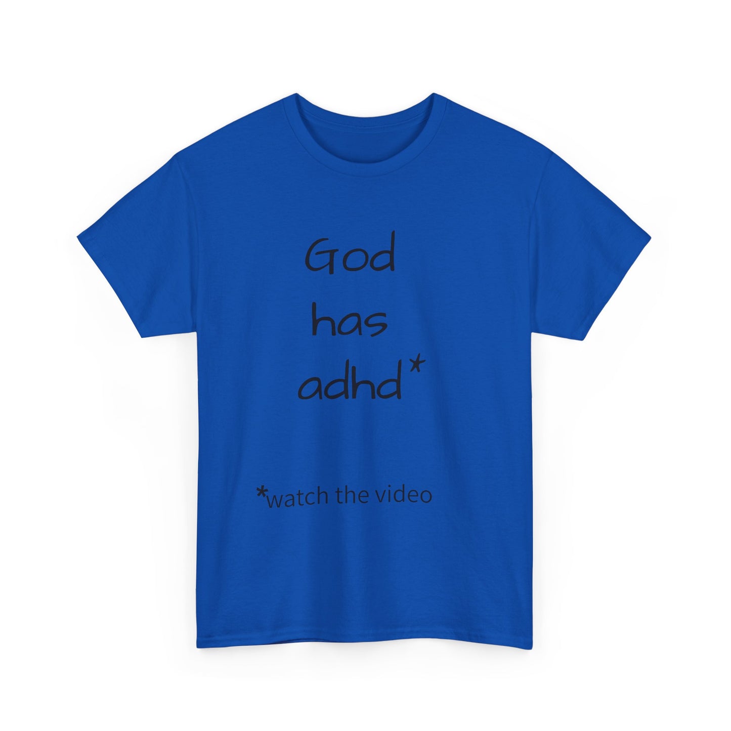 t shirt adhd to make you think