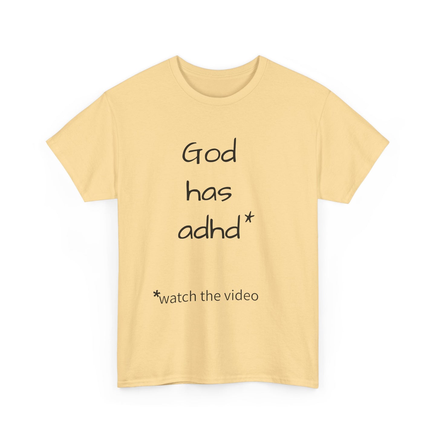 t shirt adhd to make you think