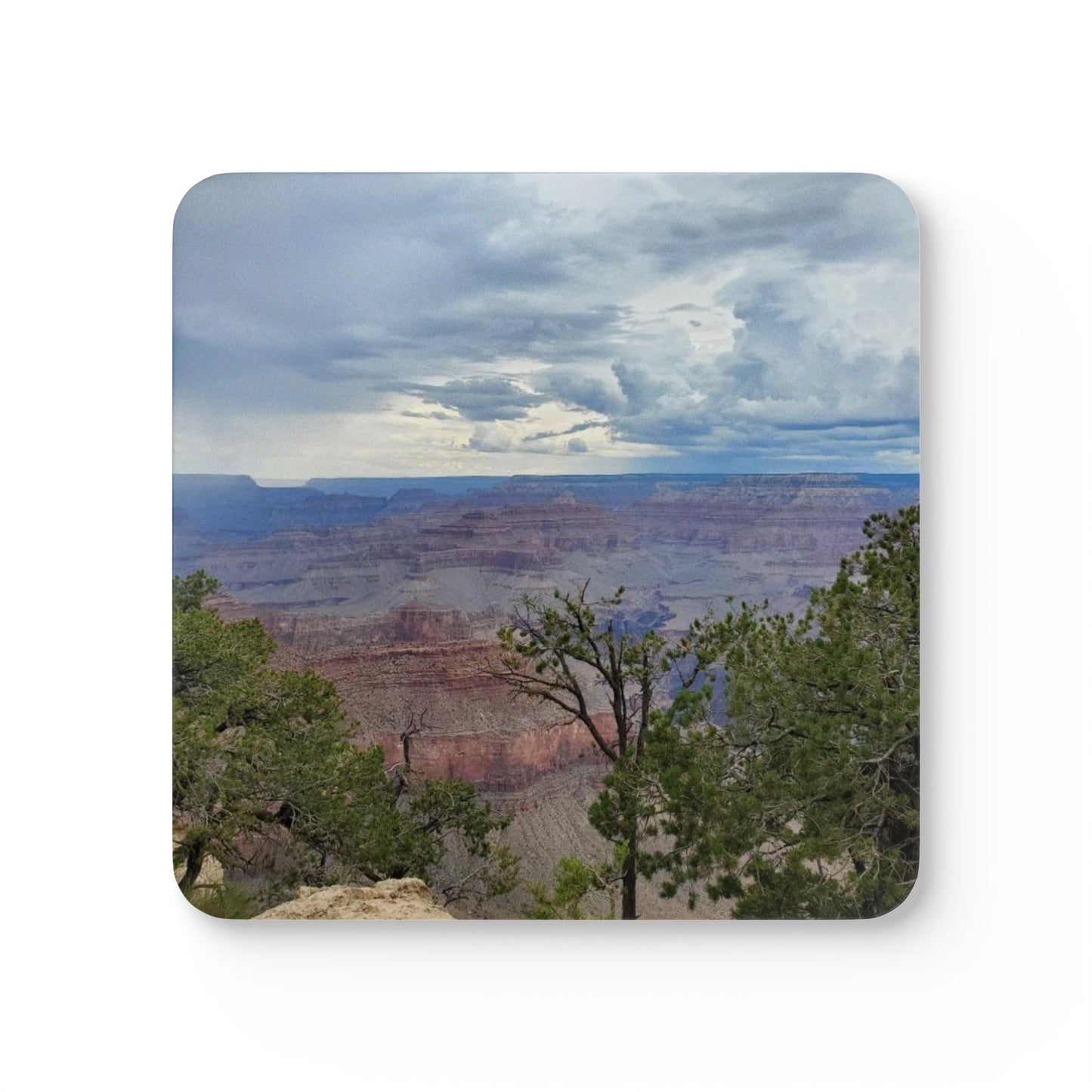 Corkwood Coaster Set Grand Canyon