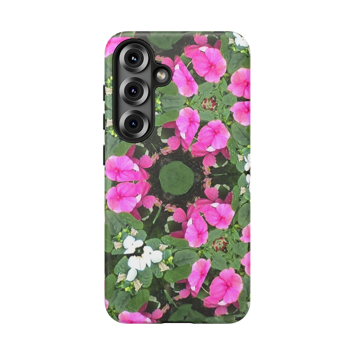 Tough Cases flowered kaleidoscope phone case