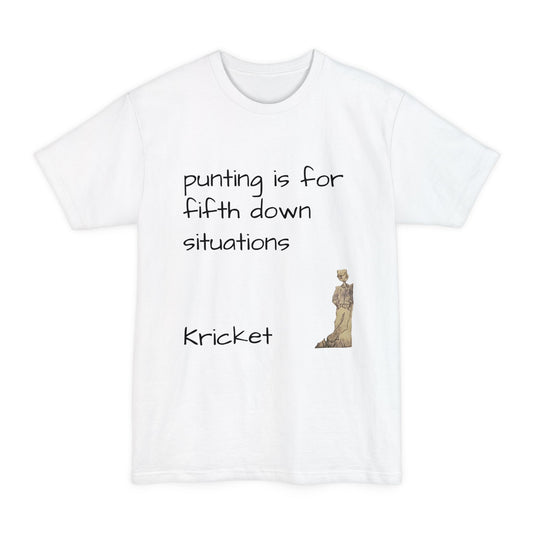 T-Shirt - Punting is for Fifth Down Situations