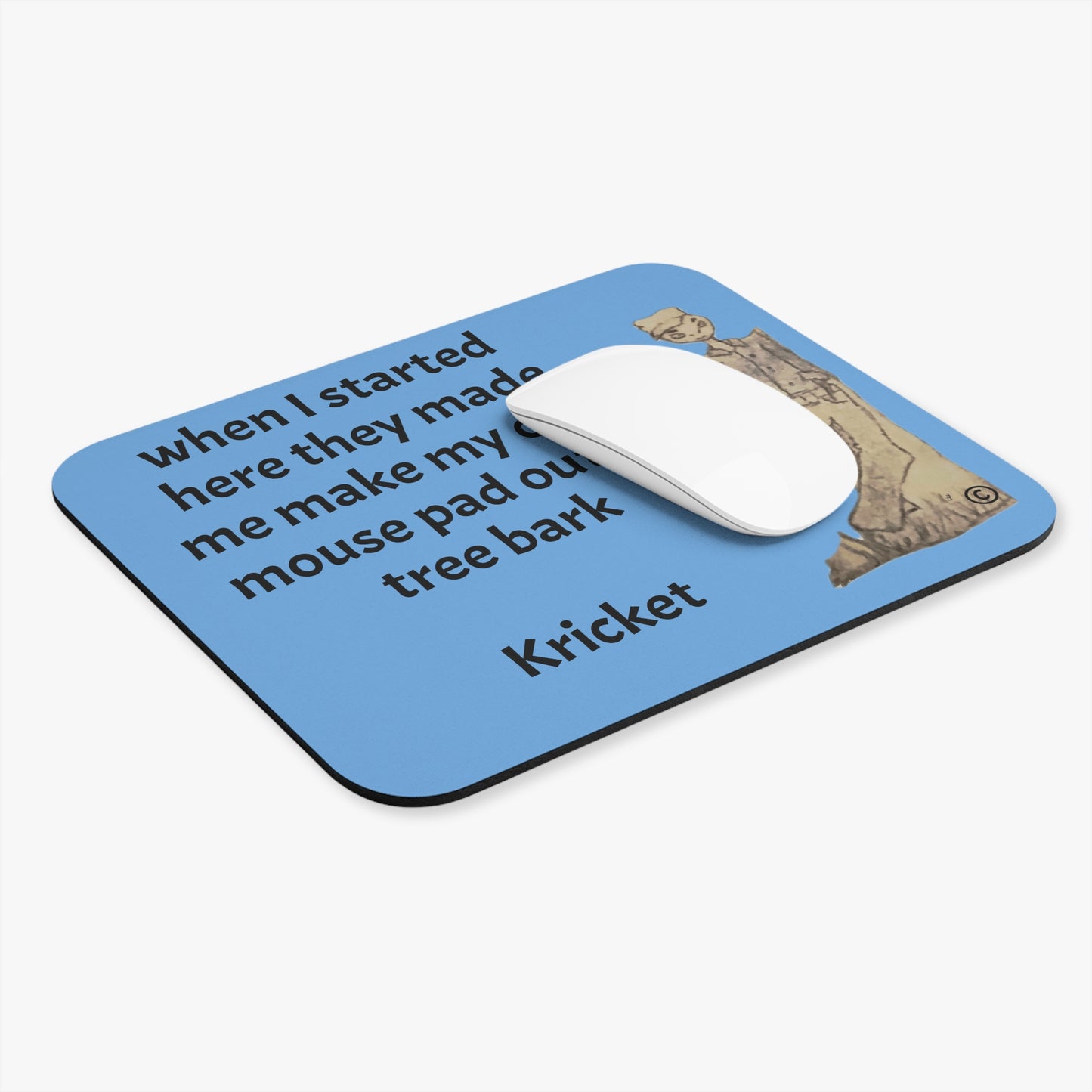 old school mouse pad