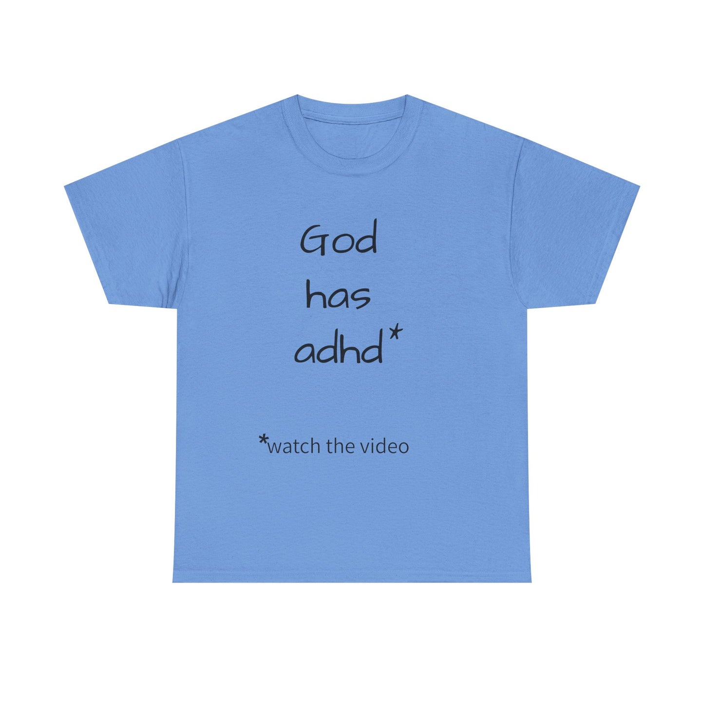Copy of t shirt adhd to make you think