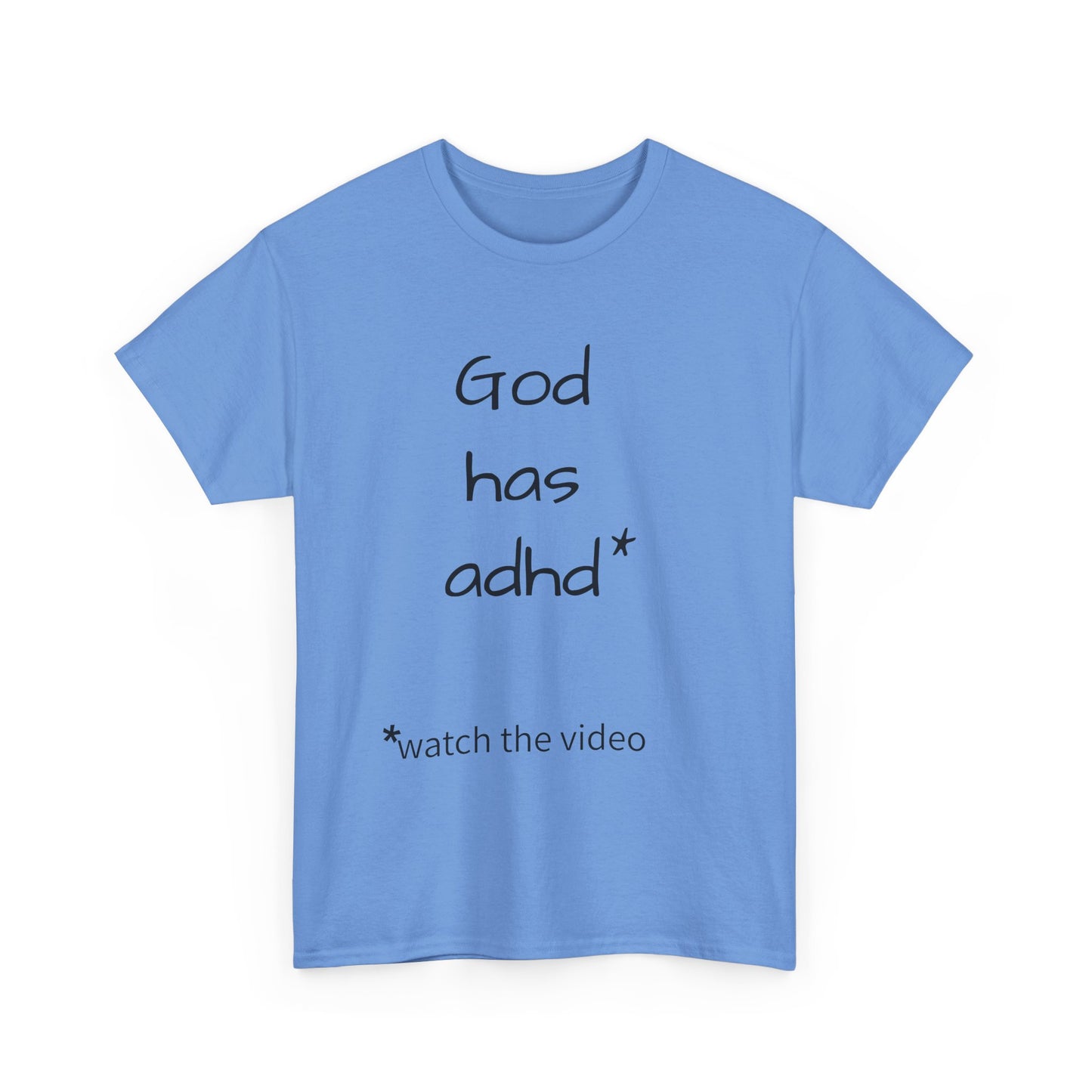 Copy of t shirt adhd to make you think