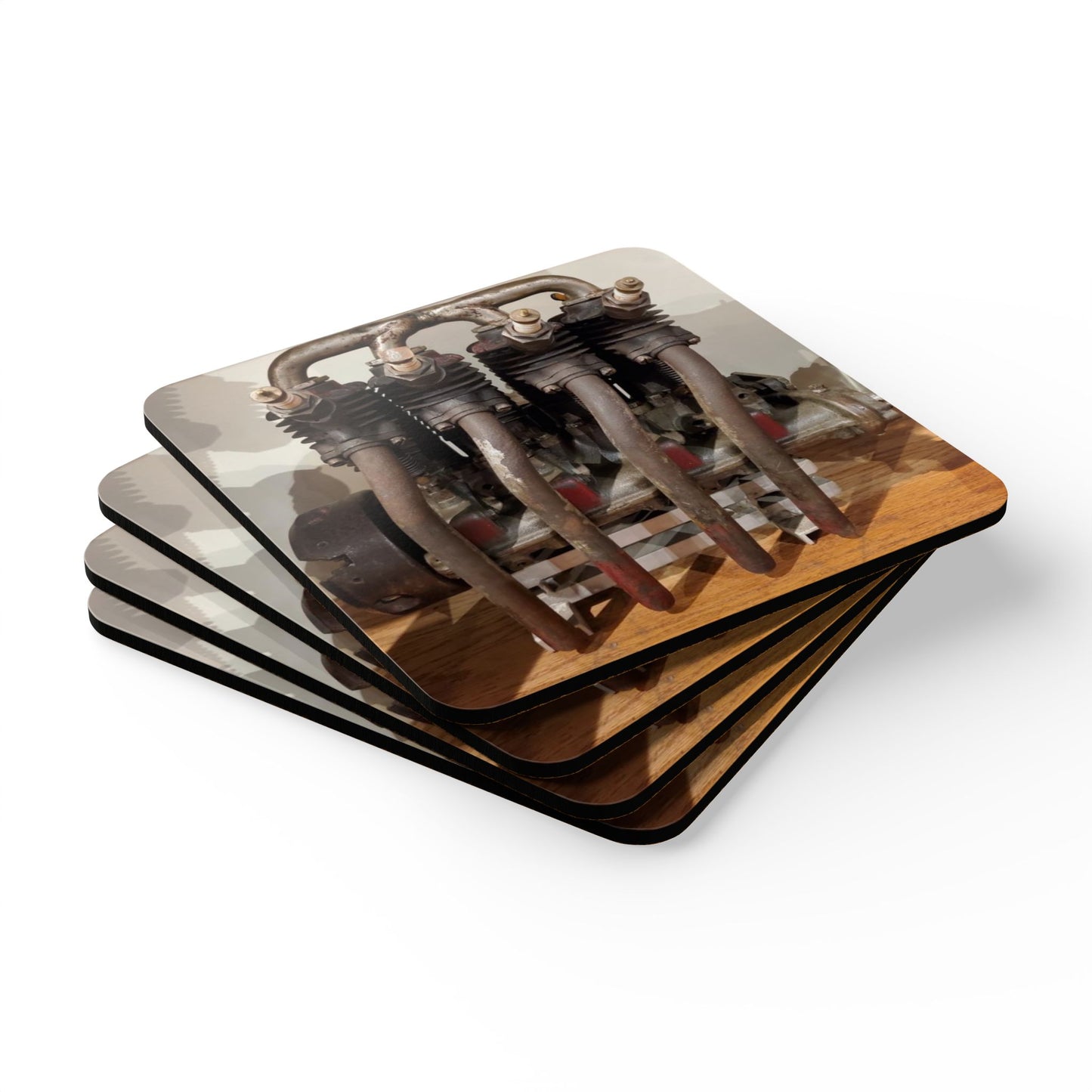 Corkwood Coaster Set