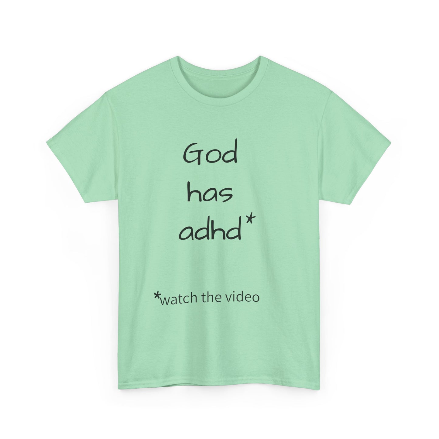 Copy of t shirt adhd to make you think