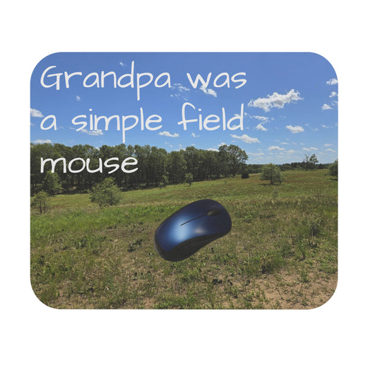 Mouse Pad (Rectangle) humorous family tree