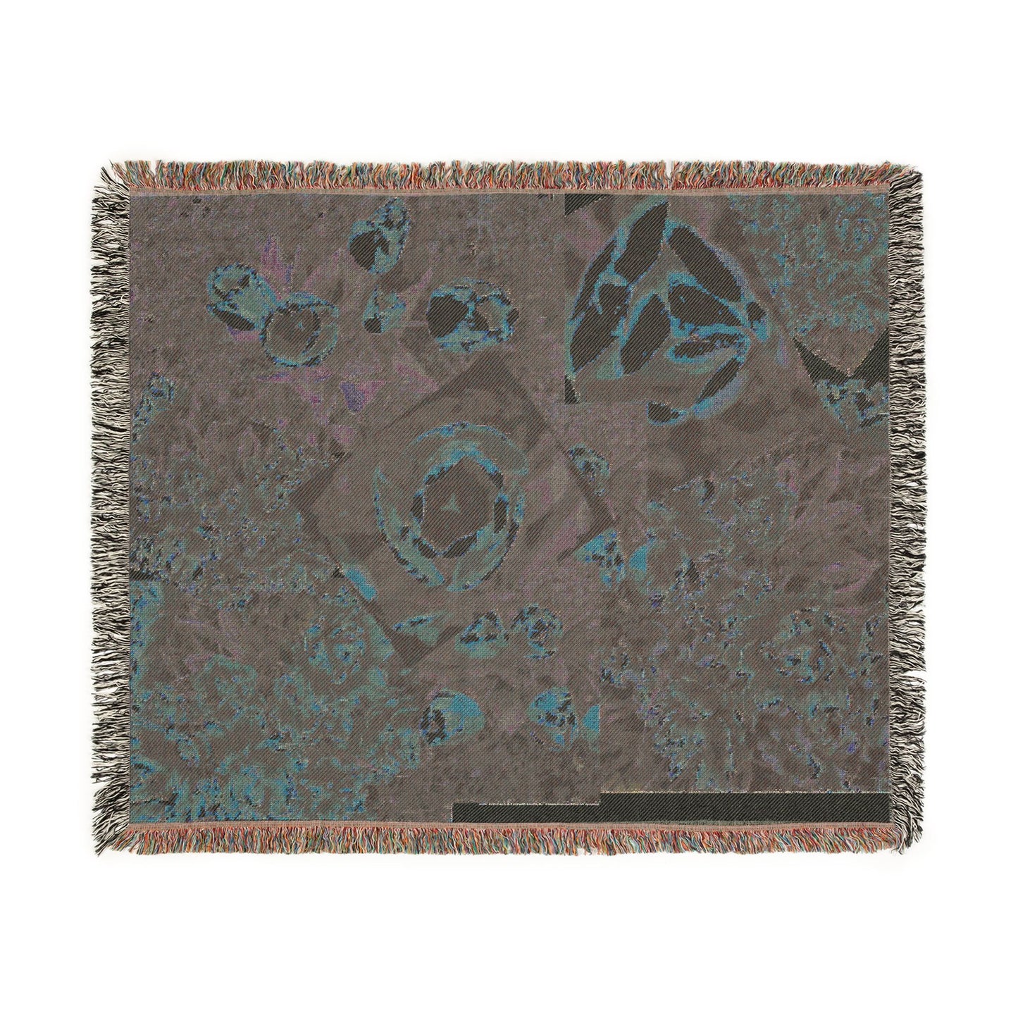 Flowers on a Woven Blanket