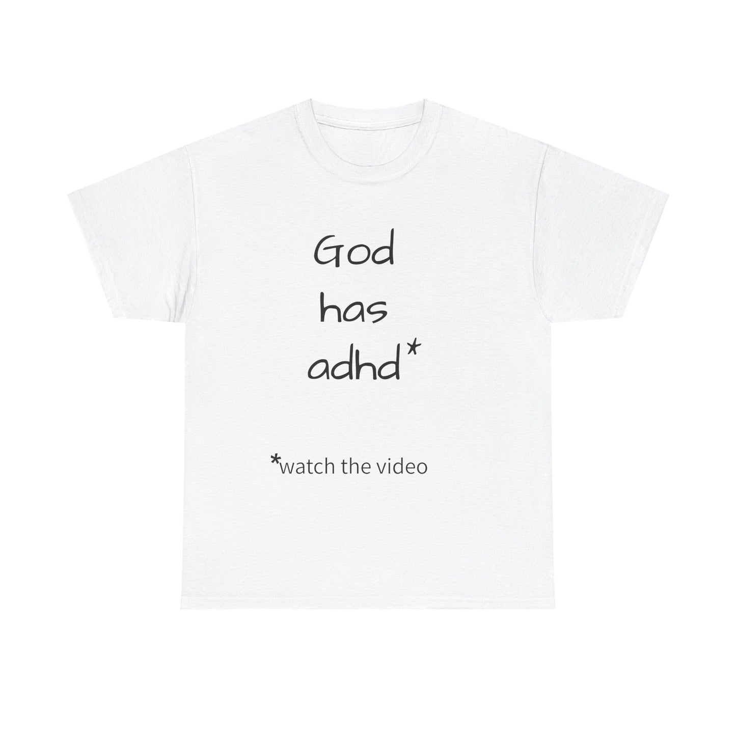 Copy of t shirt adhd to make you think