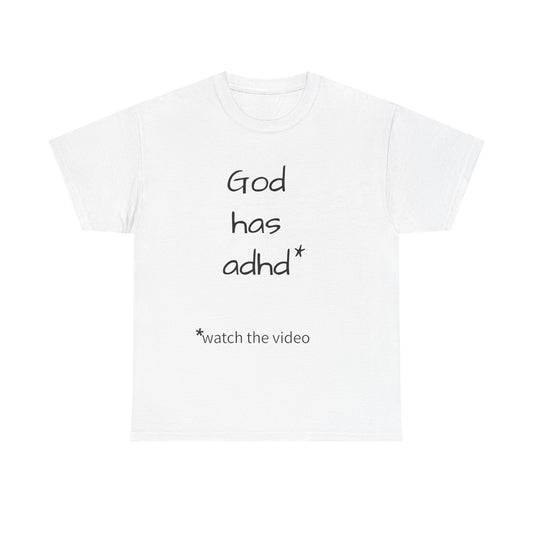 Copy of t shirt adhd to make you think