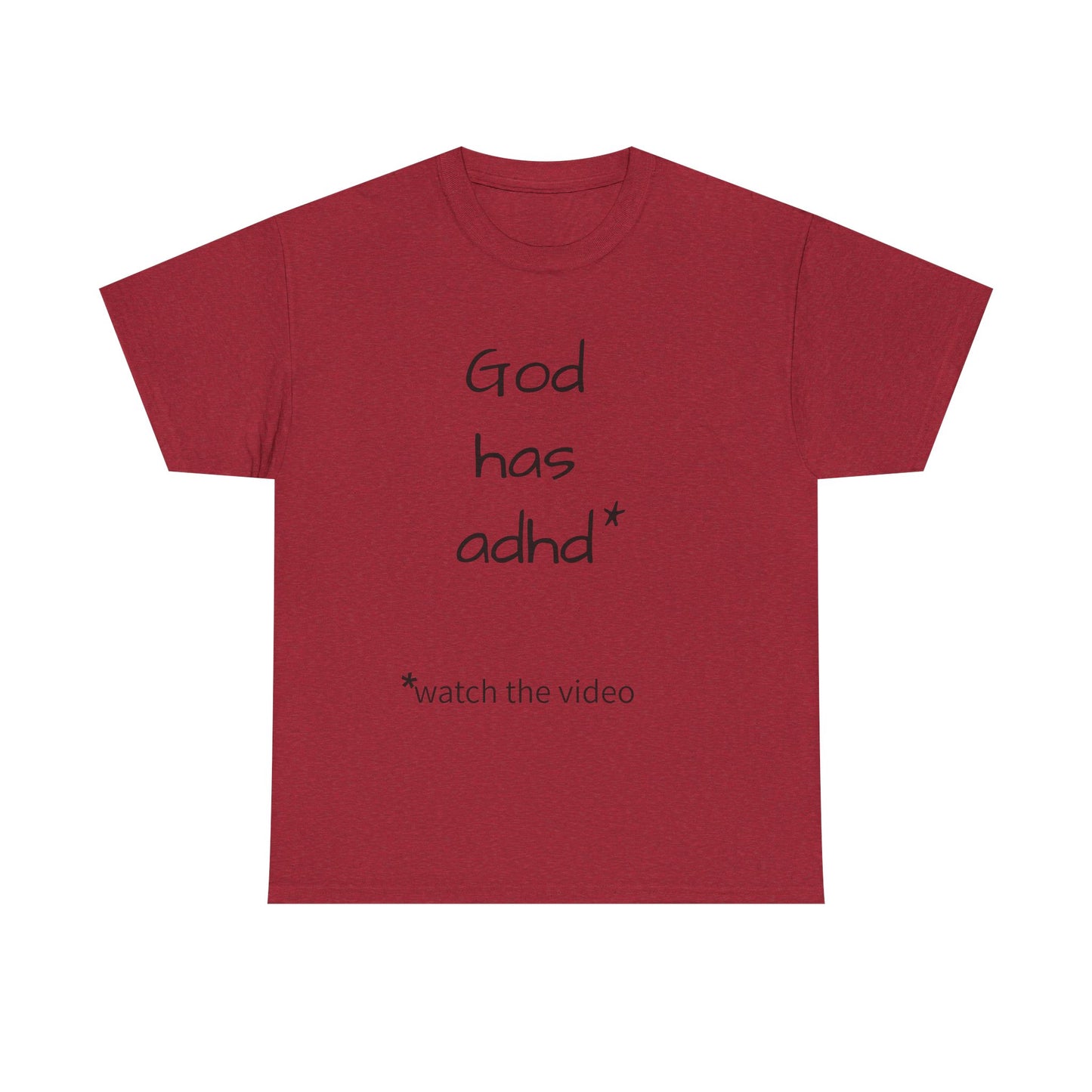 t shirt adhd to make you think