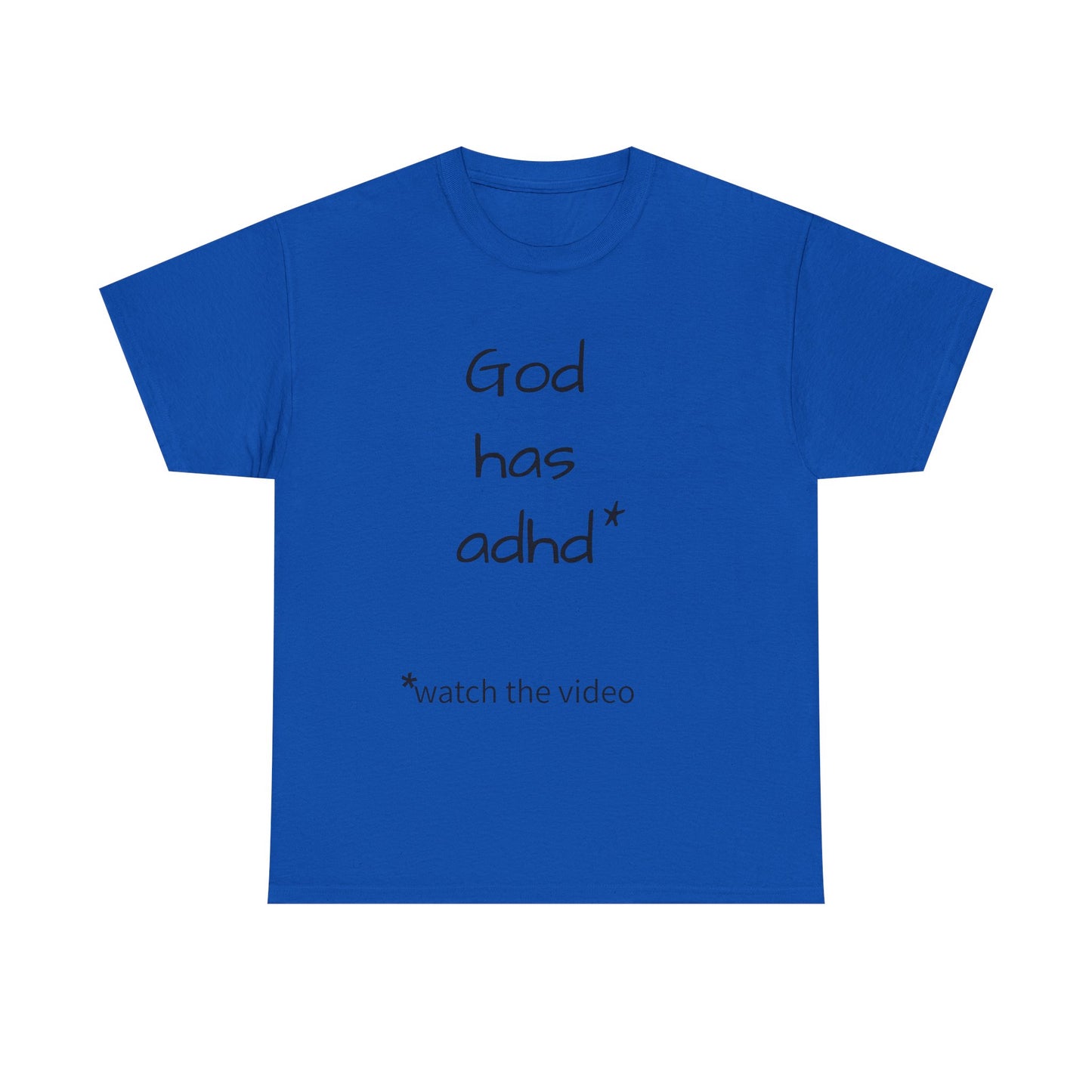 t shirt adhd to make you think