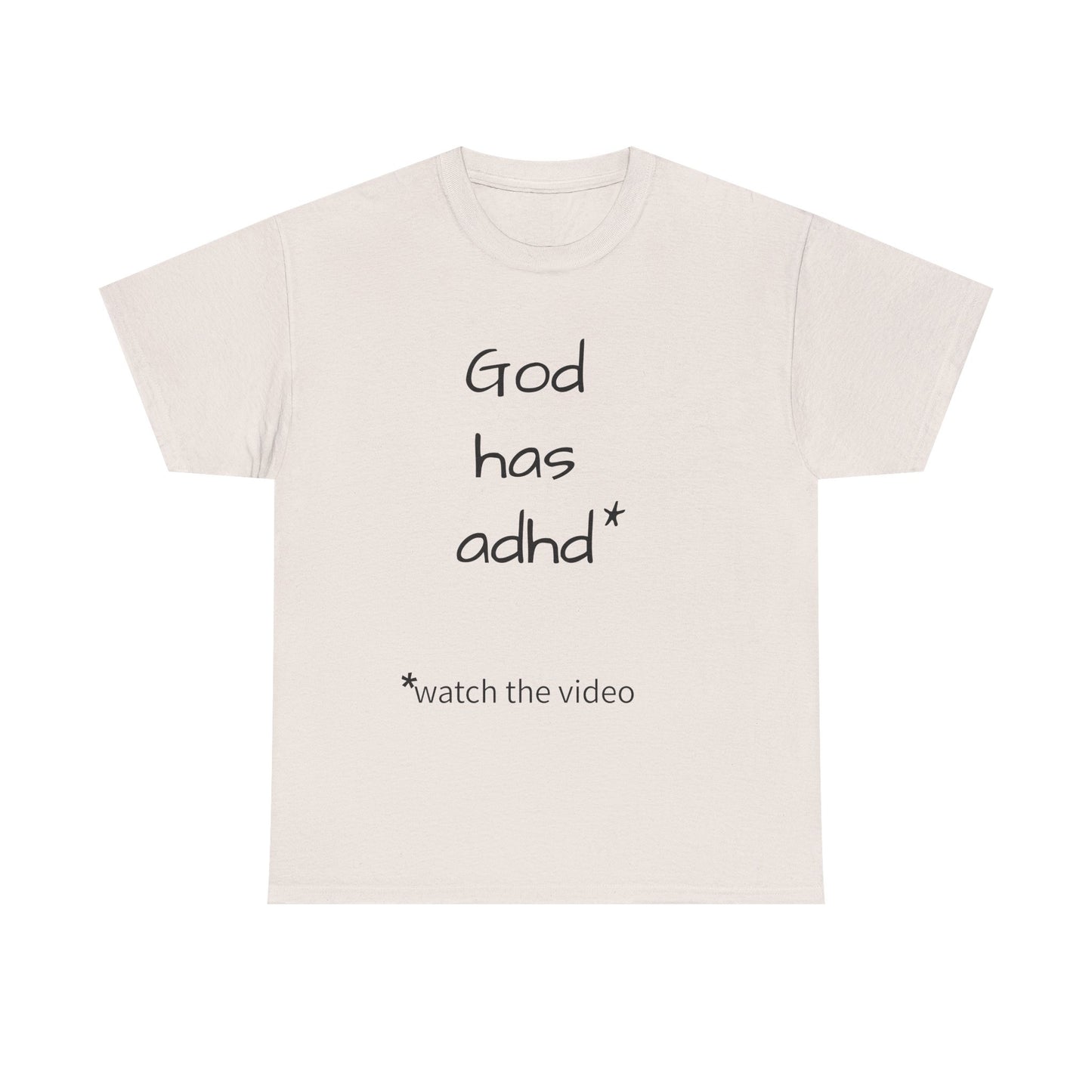 Copy of t shirt adhd to make you think