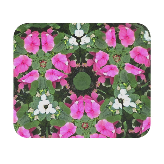 Mouse Pad Kaleidoscope Flowers