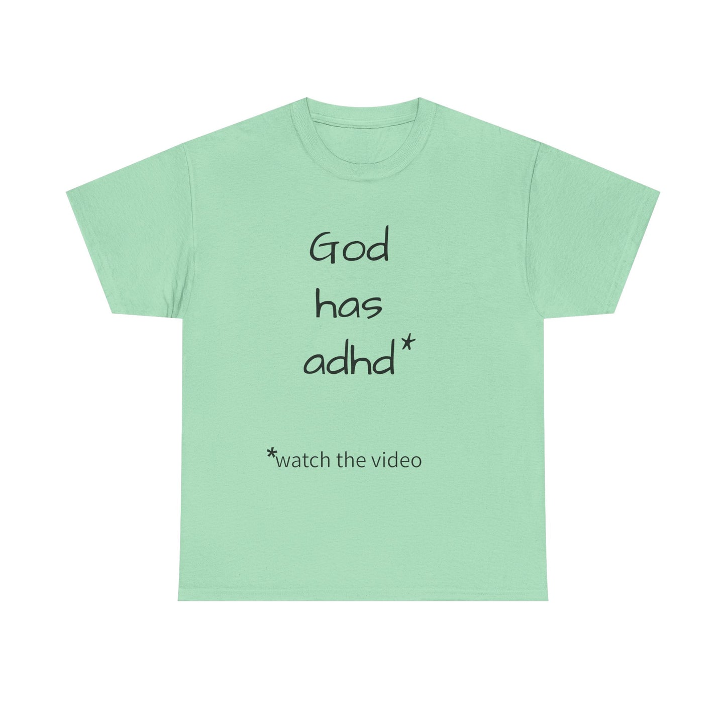 t shirt adhd to make you think